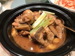 花菇素鹅焖扇鸡-金苑海鲜酒家(来魅力店)