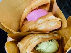 草莓味雪糕班戟-成裕雪糕店(士多店)