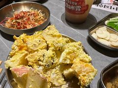 -草家酱蟹炭火烤肉店(珲春南路一店)