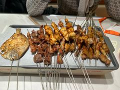 -宝记烧烤·碳锅羊肉·羊蝎子火锅·夜食社(文体路创始店)