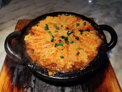 石板蒜蓉虾-小菜园新徽菜(苏州繁花中心店)