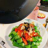 阳康觅食指南｜DIY菜谱：西红柿拌秋葵