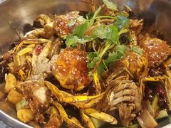 香辣蟹-美膳居川菜馆油焖大虾烧烤(卓刀泉店)