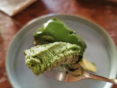 配抹茶酱的抹茶千层-侘寂甜品(自取店)