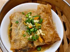 和味鲍汁鲜竹卷-麒麟山景大酒店岭南汇海鲜酒家(沙井店)