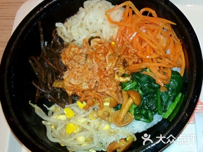 汉拿山韩式石锅拌饭(凯德mall望京店)辣五花石锅拌饭图片 - 第2张