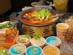 -探鱼·鲜青椒爽麻烤鱼(朝阳悠唐广场店)