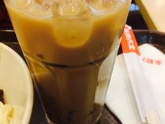 黑砖奶茶-永和大王(蛙嫩紫苏香·军博店)