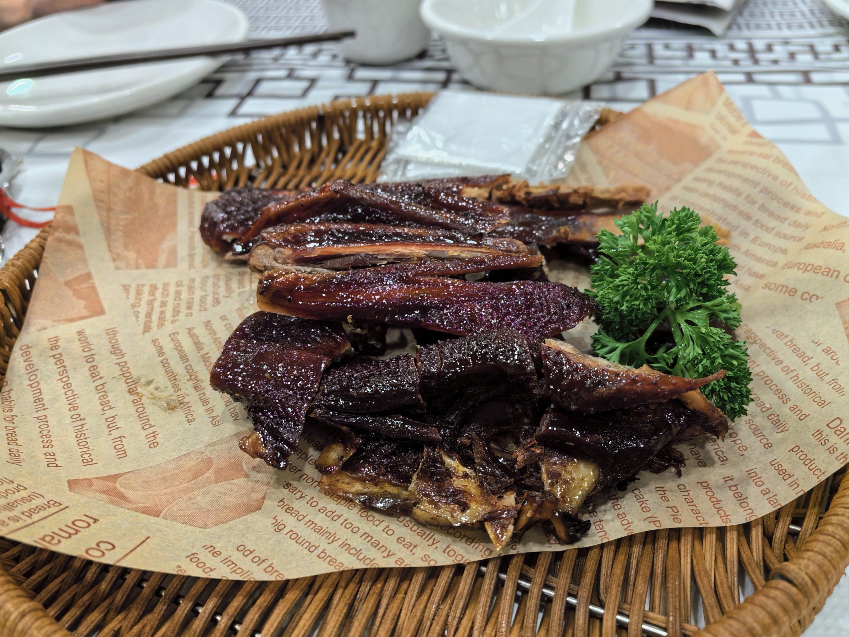 酱板鸭美味,环境舒适,服务态度好