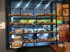 面包甜点陈列柜-面包谷Grains n' Beans(九号公馆店)