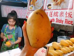 -芒果糯米饭摊子