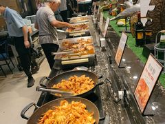 自助取餐区-德得轩烤涮一体自助餐厅(王府井店)
