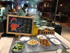自助取餐区-顺德美的万豪酒店-万豪中餐厅