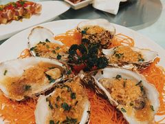 蒜茸粉丝蒸生蚝-臻宝中餐厅·大连菜·海鲜·融合菜(大连一方城堡豪华精选酒店)