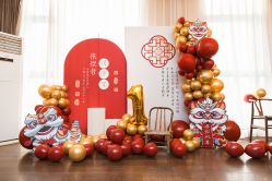 -七月气球布置订婚·宝宝宴· 求婚·生日布置(二七万达店)