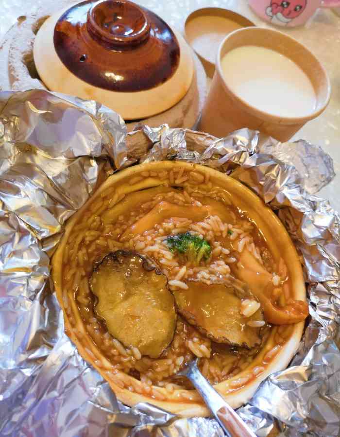 晨曦炖品·鲍鱼饭-"这家是连锁店,没去现场,点的外卖,包装精.