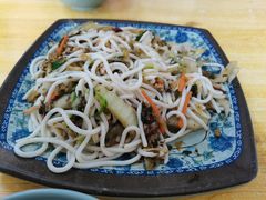 槽菜炒粉干-福州人铭小吃
