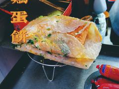 -正宗杂粮煎饼香软鸡蛋饼