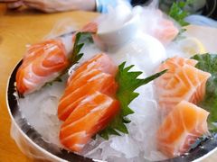 厚切深海三文鱼刺身-万岁寿司(万国店)