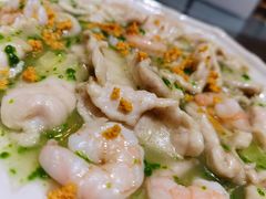 鲜虾翘芙蓉-老虎滩船说·海胆水饺·大连海鲜(老虎滩店)