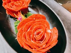 玫瑰雪花牛舌-捞王锅物料理(丰联店)