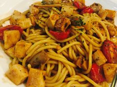 奶香黑椒鸡肉意面-必胜客(远大路店)