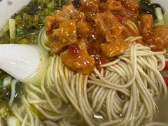 传统辣肉浇头-鲁达面馆本帮风味(共康东路店)
