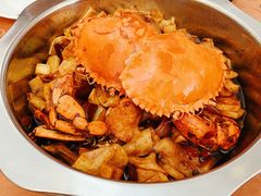 香辣蟹炒菜-秦记香辣蟹(松榆里店)