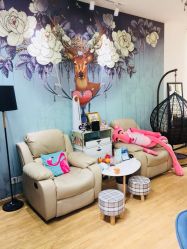 店内环境 休息区-甲舍美甲美睫艺术馆