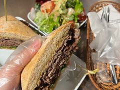 烤牛肉三明治-sugarman espresso素饮糖人高新咖啡工厂