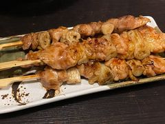 鸡肉葱串-日本料理神拉面