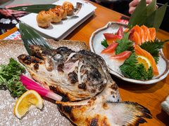 烤三文鱼头（盐烤、香辣）-三月居酒屋(青年大街店)