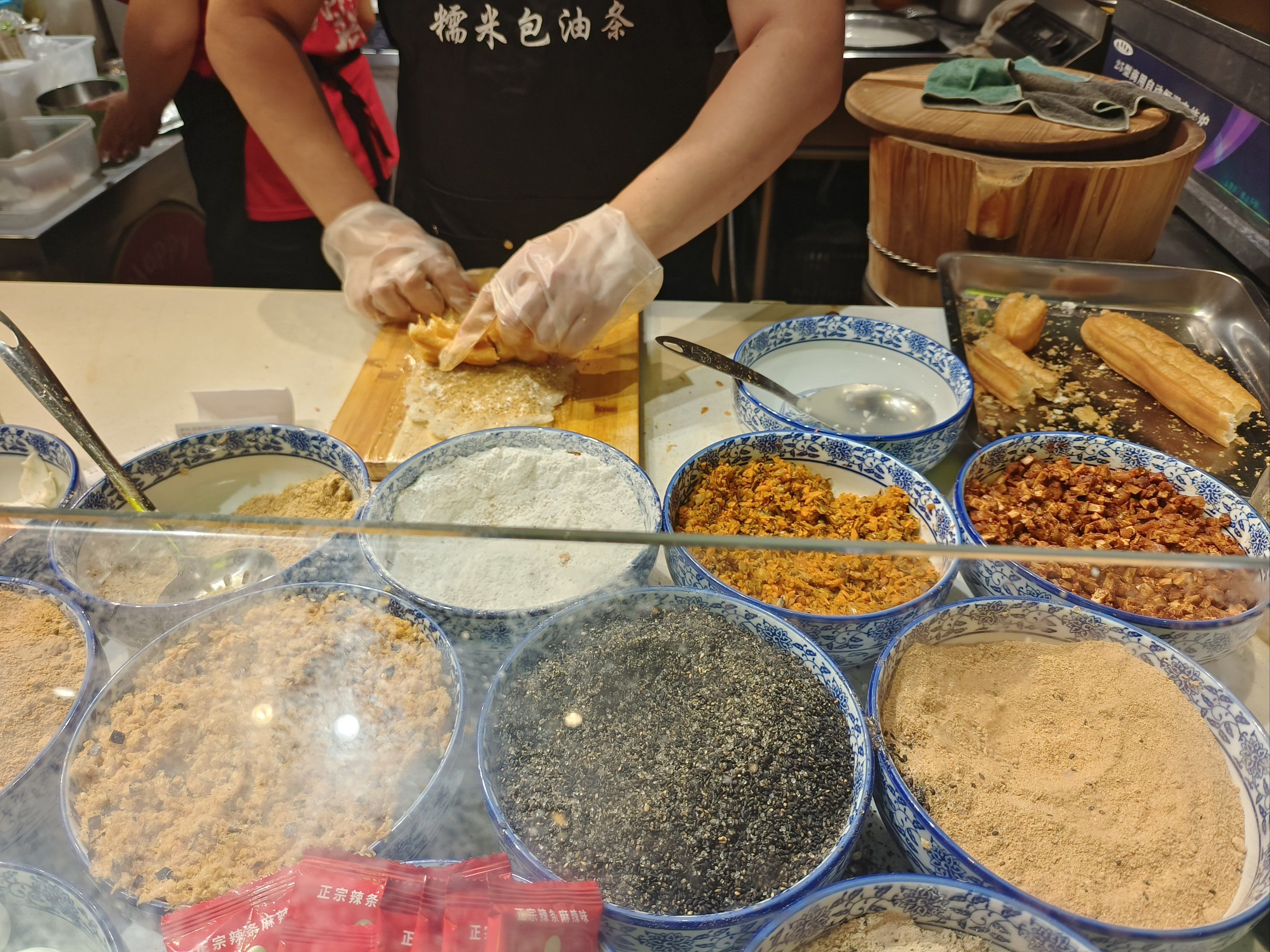 糯米包油条好好吃