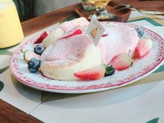 莓果松饼-侘寂甜品(自取店)