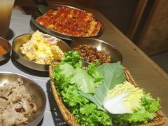 -草家酱蟹炭火烤肉店(珲春南路一店)