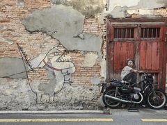 -槟城街头艺术街区