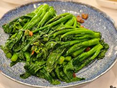 大地鱼炒芥兰心-朱仔记食府(江南大道店)