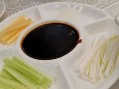烤鸭配料-鑫百万烤鸭店(大兴店)