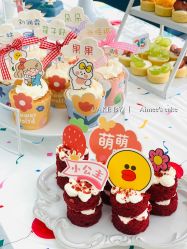 点击看大图 -Aimee'sCake婚礼甜品台·企业商务茶歇
