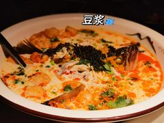 现磨豆浆捞鲈鱼-70后饭吧(府河街店)