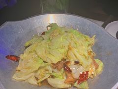 干锅手撕包菜-绿茶餐厅(汇悦大融城店)