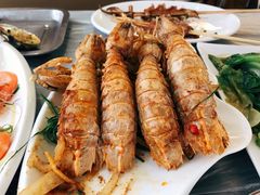 椒盐爬爬虾-覃记海鲜美食餐厅