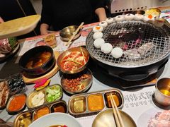 -草家酱蟹炭火烤肉店(珲春南路一店)