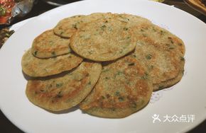 Leek-flavored Wheat Noodles Pancake