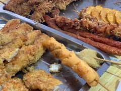 炸风干肠-顶狼记小吃