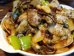 香辣花蛤-山纺老张烧烤(长风西街店)