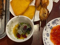 炸窝头-玫瑰红烤羊排(北新桥三条店)