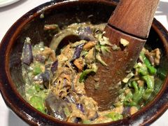 皮蛋青椒擂茄子-费大厨辣椒炒肉(黄兴中心广场店)