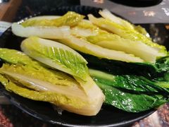 白灼罗马生菜-潮十三潮汕砂锅粥(高新四路大都荟店)