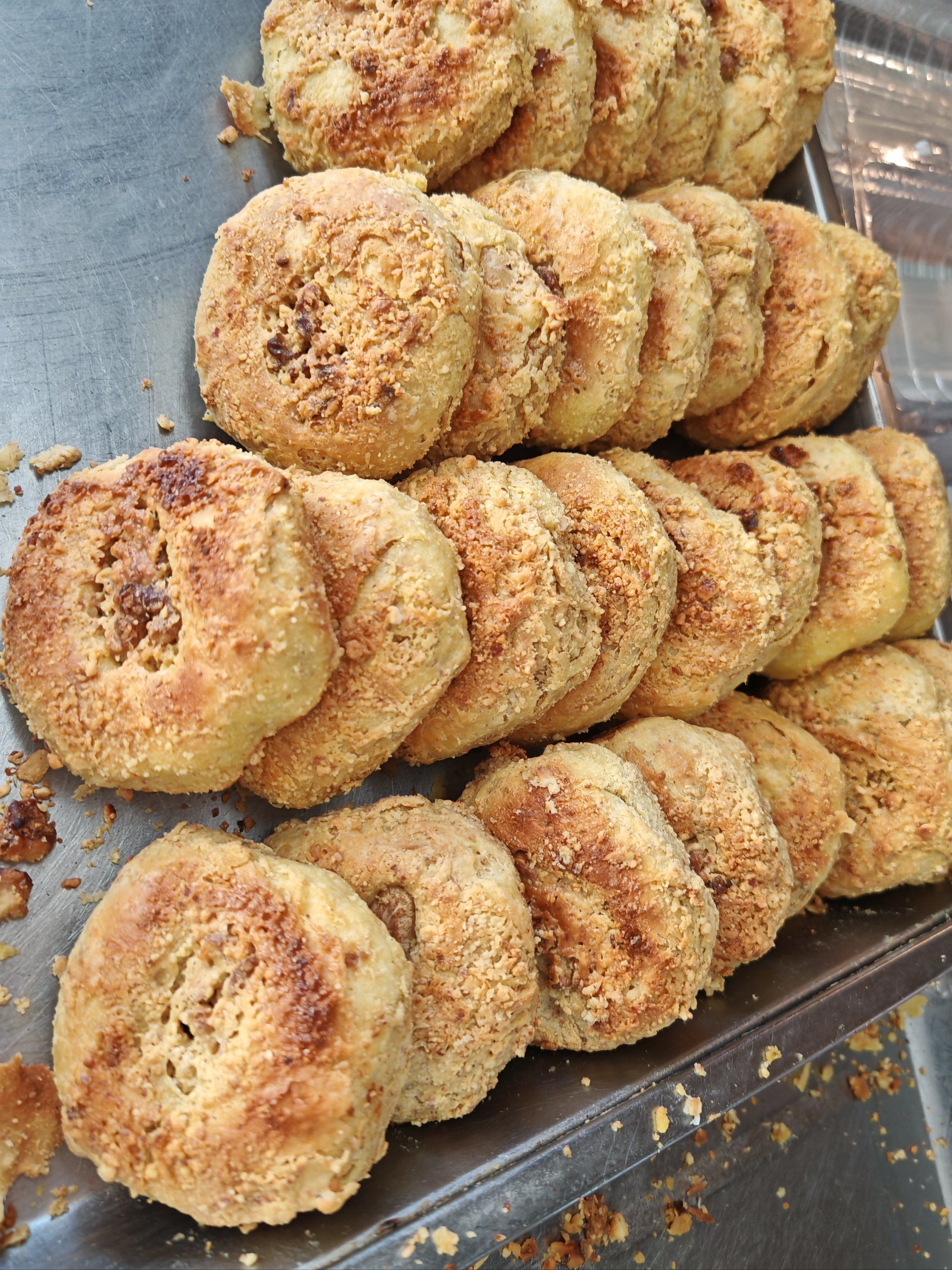 超好吃的核桃馍!